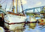 John Singer Sargent Boats at Anchor oil painting picture wholesale